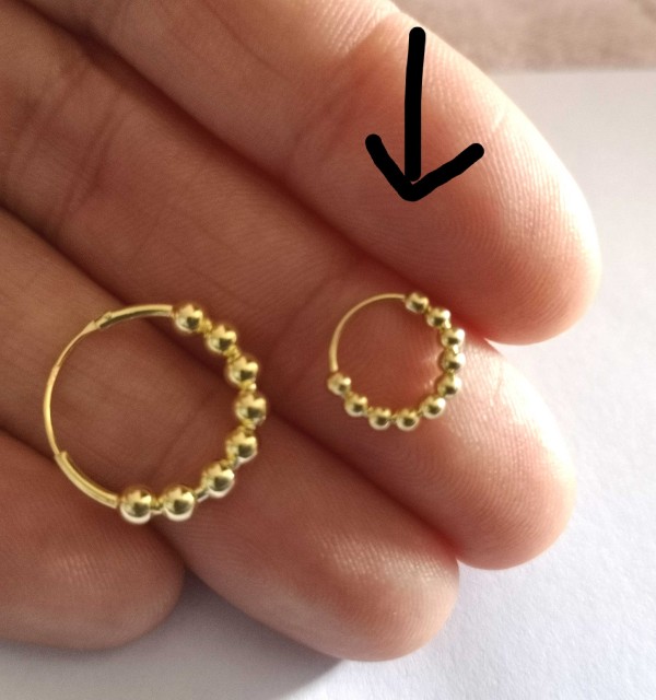 EARRING ILIA GOLD | Bymarta.es