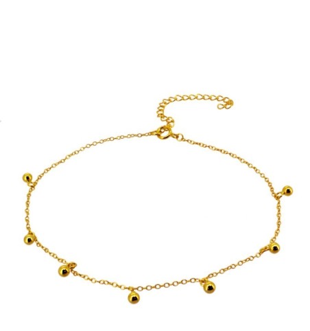 ANKLE BRACE GALA GOLD | Bymarta.es