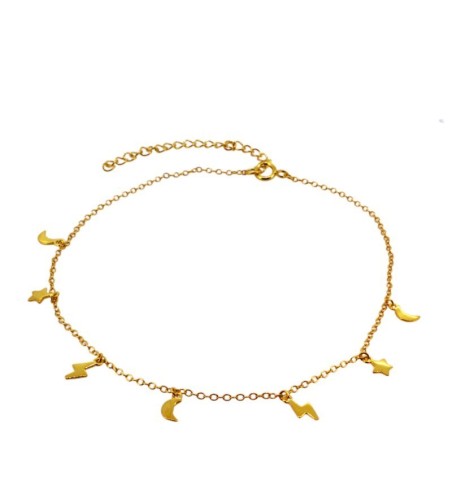 TOBILLERA NIGTH GOLD | Bymarta.es