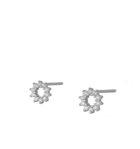 EARRING INDIVA MINIS SILVER | Bymarta.es