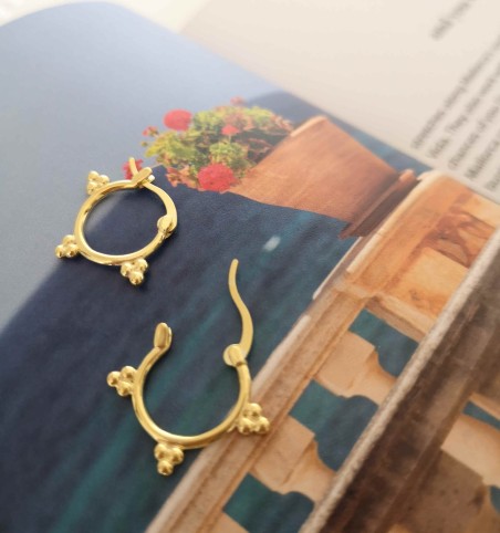 EARRING ANDY GOLD | Bymarta.es