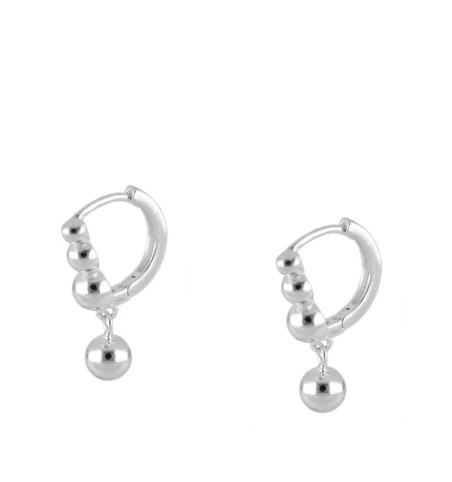 EARRING GROWING SILVER | Bymarta.es