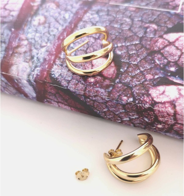 PENDIENTE KRISTI GOLD | Bymarta.es