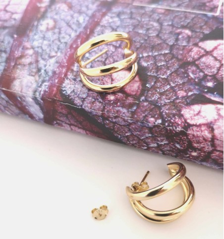 PENDIENTE KRISTI GOLD | Bymarta.es