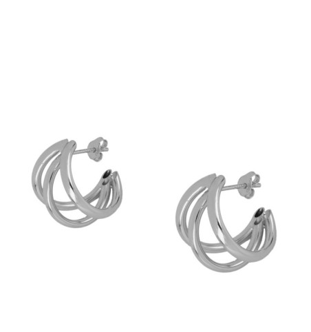 EARRING KRISTI SILVER | Bymarta.es