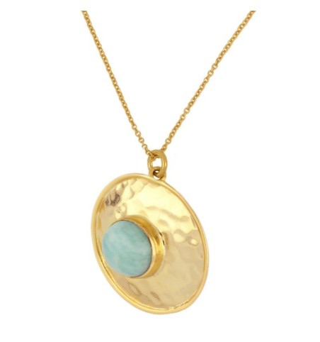 NECKLACE EARTH GOLD | Bymarta.es