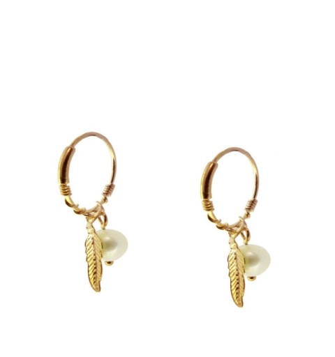 EARRING OAKLEY GOLD | Bymarta.es 2