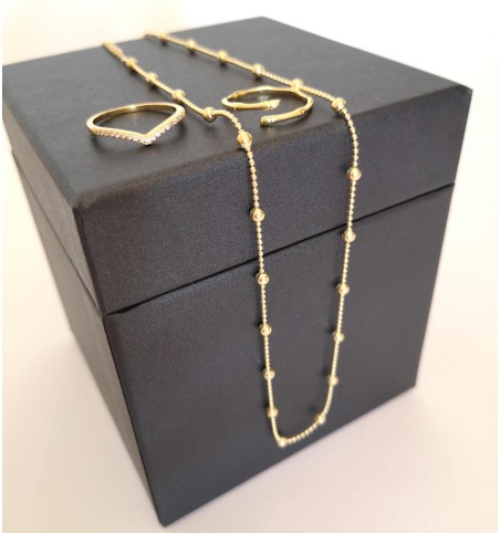 NECKLACE LOIS GOLD | Bymarta.es