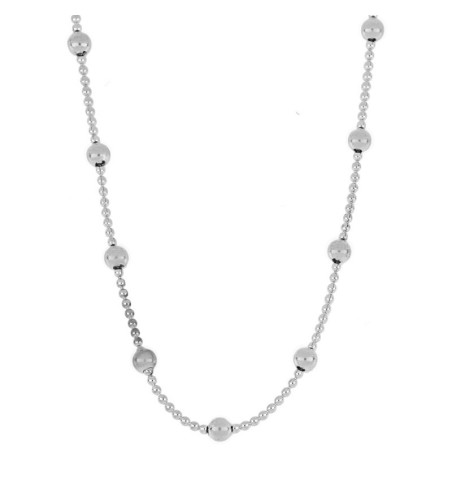 NECKLACE LOIS SILVER | Bymarta.es