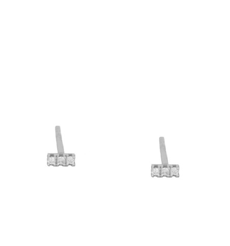 EARRING SIME MINIS SILVER | Bymarta.es