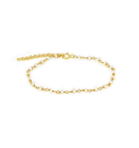 BRACELET PEARL GOLD | Bymarta.es 2
