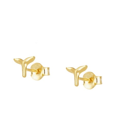 EARRING WHALE MINIS  GOLD | Bymarta.es