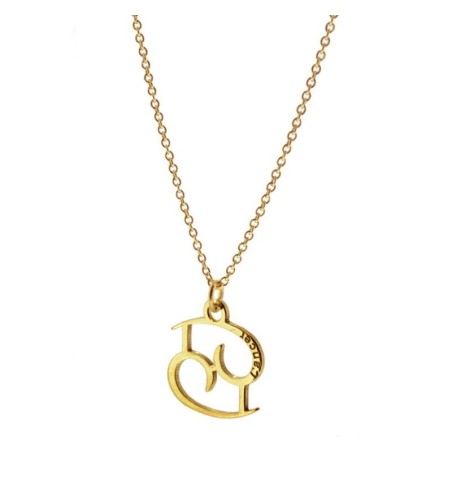 COLLAR ZODIAC GOLD | Bymarta.es