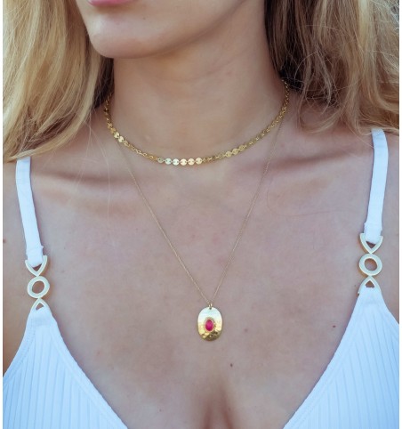 COLLAR DÓRIDE GOLD | Bymarta.es