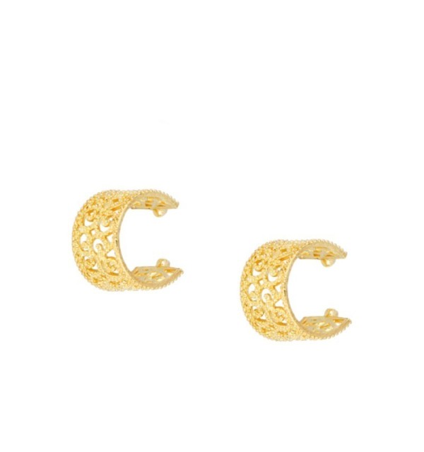 EAR CUFF MIEL GOLD | Bymarta.es