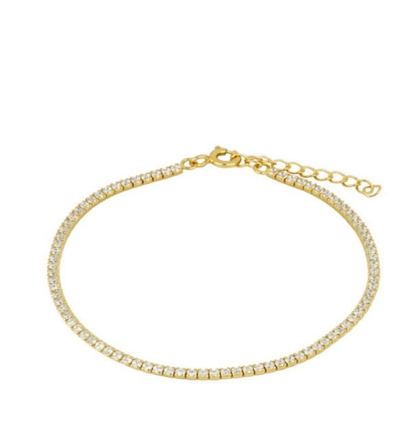 BRACELET RIVIERE GOLD | Bymarta.es