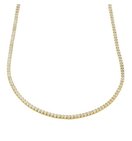COLLAR RIVIERE GOLD | Bymarta.es