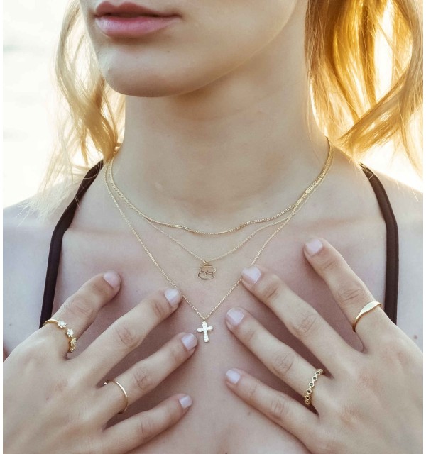 COLLAR ZODIAC GOLD | Bymarta.es