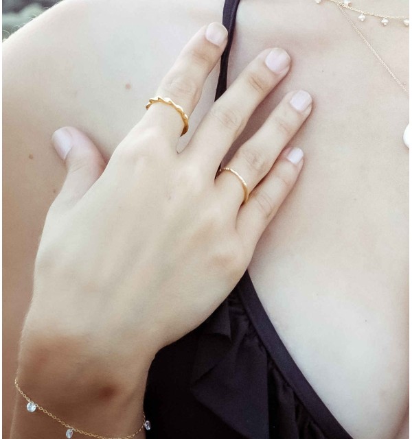 RING MENFIS GOLD | Bymarta.es