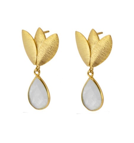 PENDIENTES MOIRA GOLD | Bymarta.es