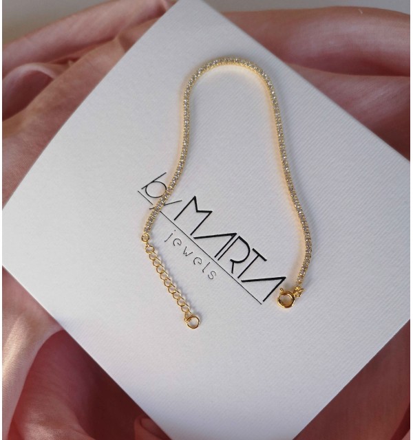 PULSERA RIVIERE GOLD | Bymarta.es