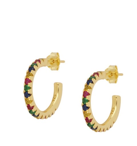 EARRING IGUAZÚ GOLD | Bymarta.es 2