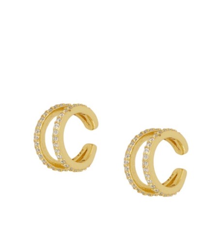 EAR CUFF CATHERINE GOLD | Bymarta.es