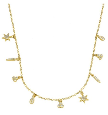 COLLAR NELLY GOLD | Bymarta.es