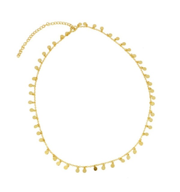NECKLACE LEIRE GOLD | Bymarta.es