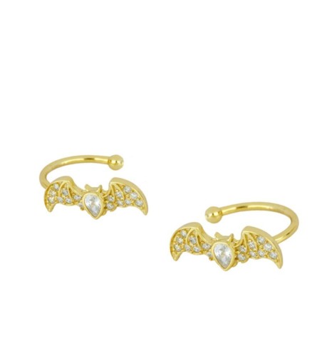 EAR CUFF BATWOMEN GOLD | Bymarta.es