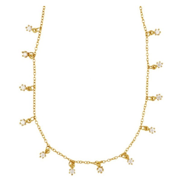 COLLAR PAMELA GOLD | Bymarta.es