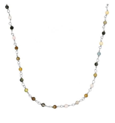 COLLAR MALIBÚ SILVER | Bymarta.es