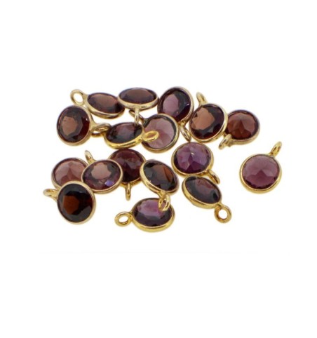 BLUE STONE CHARM GOLD | Bymarta.es