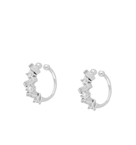 EAR CUFF IVONE SILVER | Bymarta.es