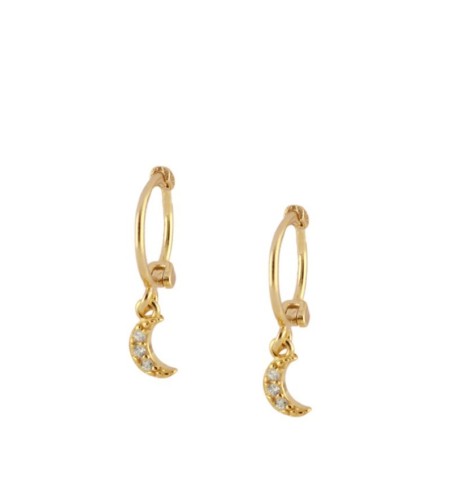 PENDIENTES MIMUS HOOPS GOLD | Bymarta.es
