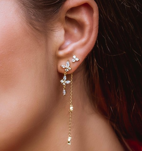 PENDIENTES ITACA GOLD | Bymarta.es