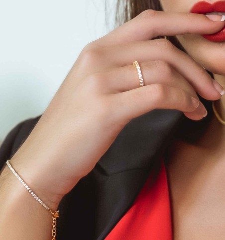 ANILLO ZURI GOLD | Bymarta.es