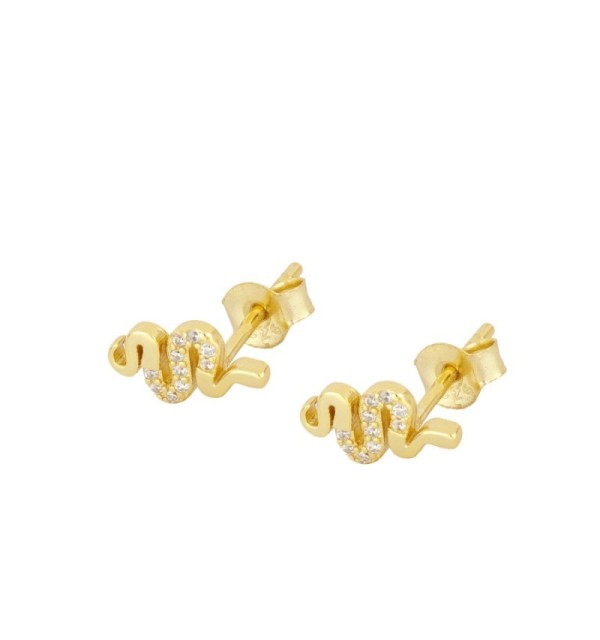 PENDIENTE NAGA GOLD | Bymarta.es