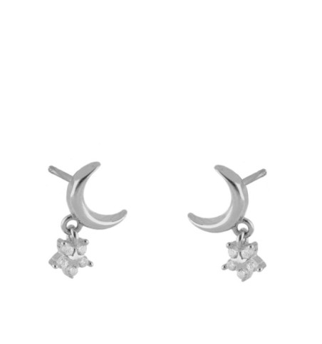 EARRING YOLI MINIS SILVER | Bymarta.es