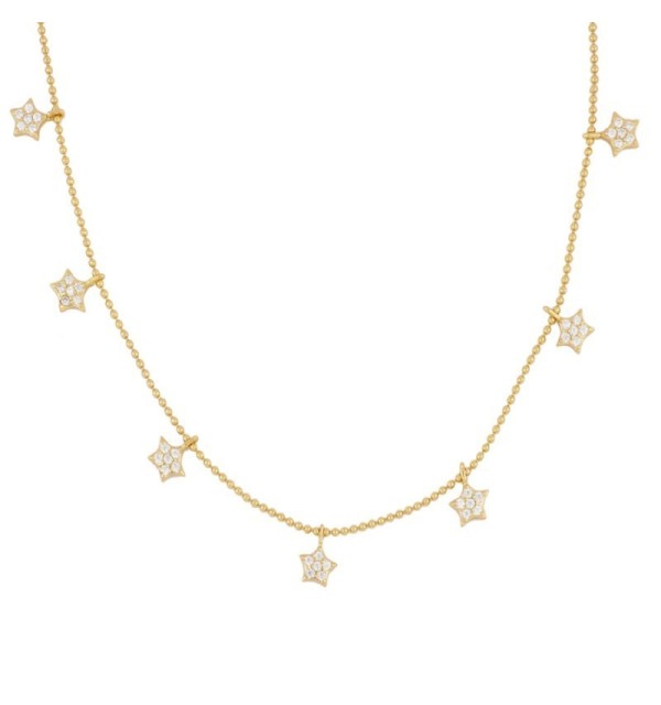 NECKLACE CECIL GOLD | Bymarta.es