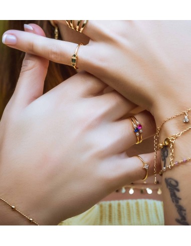 RING TULÍA GOLD | Bymarta.es