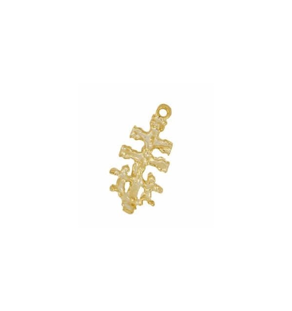 COLGANTE CHARM CARAVACA GOLD | Bymarta.es