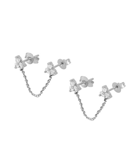 EARRING MICHEL SILVER | Bymarta.es