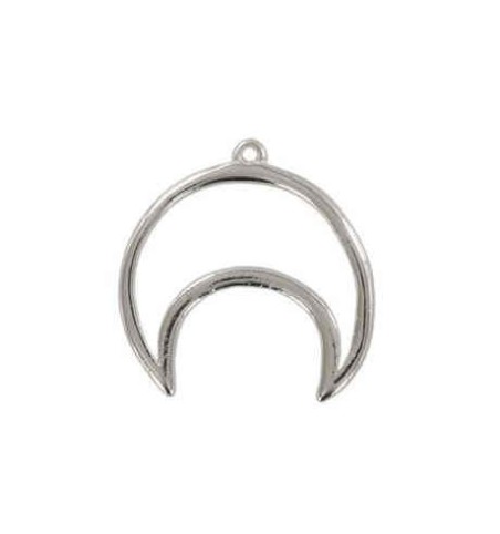 COLGANTE CHARM LUNERA SILVER | Bymarta.es