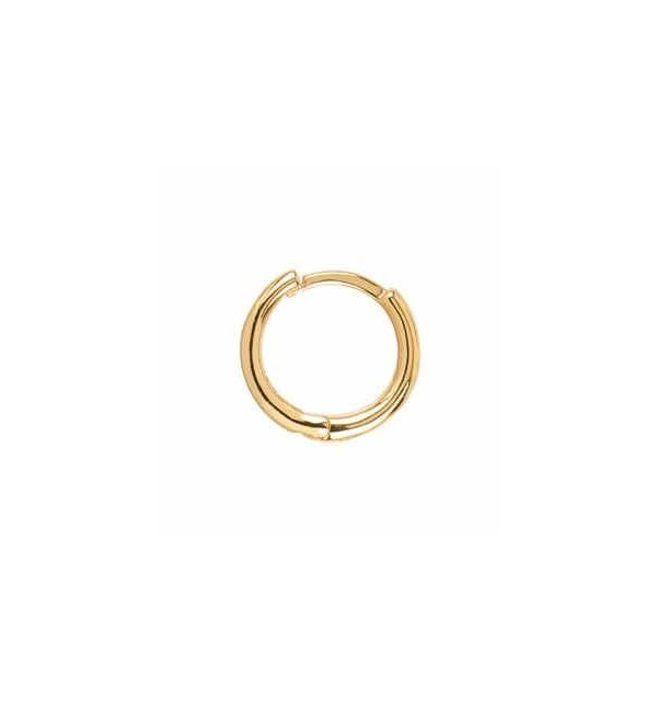 PENDIENTES SIMPLE HOOPS GOLD | Bymarta.es