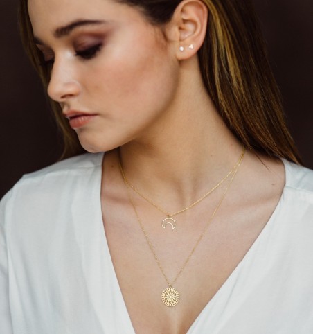 CHARM LUNERA GOLD | Bymarta.es