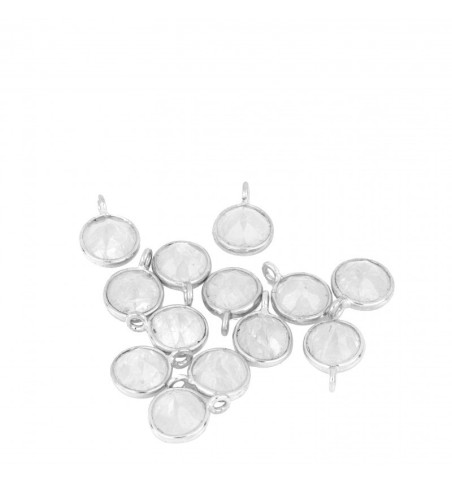 MOON STONE CHARM SILVER | Bymarta.es