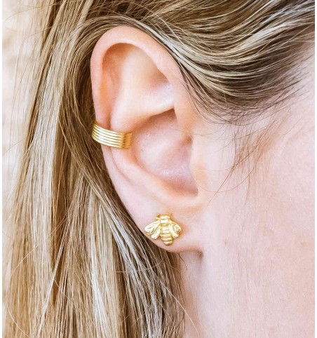 EAR CUFF CARLA GOLD | Bymarta.es