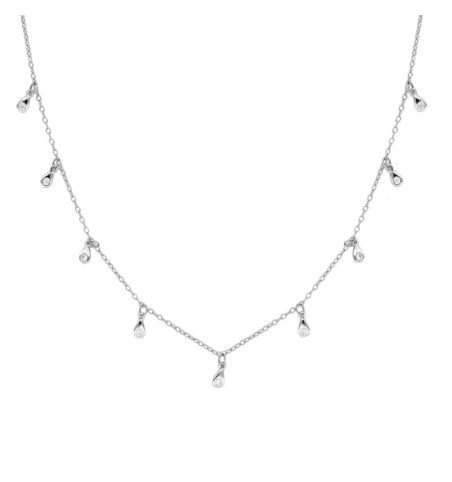 NECKLACE LUCY SILVER | Bymarta.es