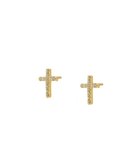 EARRING LOURDES MINIS GOLD | Bymarta.es